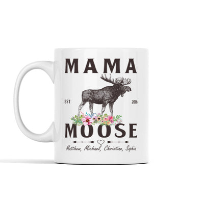 Mama Moose (Custom) Personalized Mug