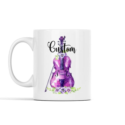 Violin (Custom Name) Personalized Mug