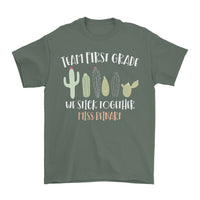 Cactus Team Teacher, We Stick Together Personalized T-shirt