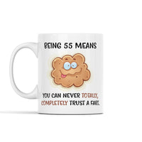 Can't Trust A Fart (Custom Age) Personalized Mug
