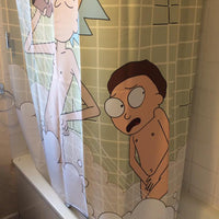 Take a Shower With Me Morty, Shower Curtain