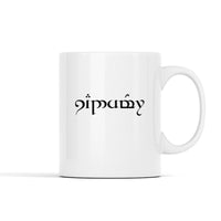 Lord Of the Rings Elvish Name Personalized Mug