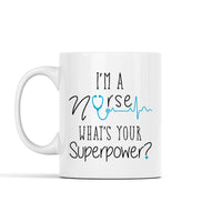 Personalized Super Nurse Mug