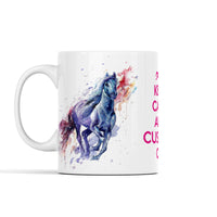 Keep Calm And (Custom) On - Horse Lover Personalized Mug
