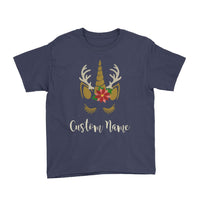 Unicorn Christmas Personalized T-shirt