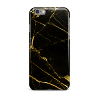 Black Gold Marble Phone Case