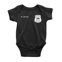 Newborn Police Personalized Onesie