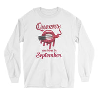 Queens Are Born In (Custom) Personalized T-shirt