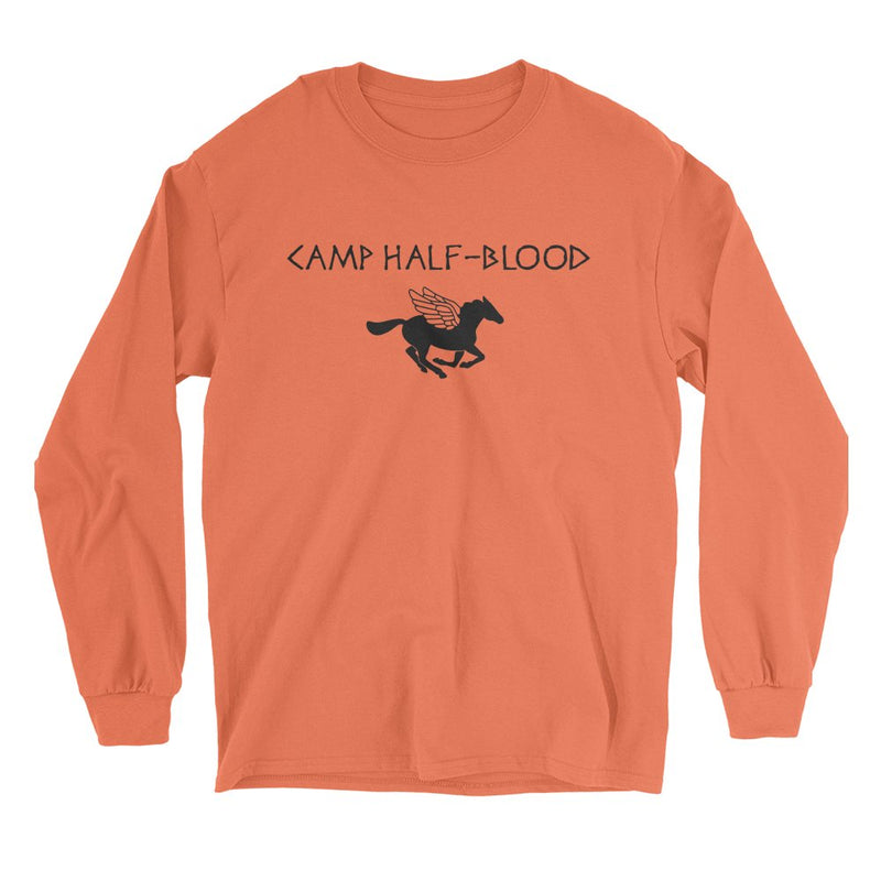 Camp Half-Blood Short Sleeve T-shirt-Orange-XXL 