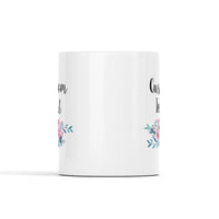 Floral Personalized Text Mug