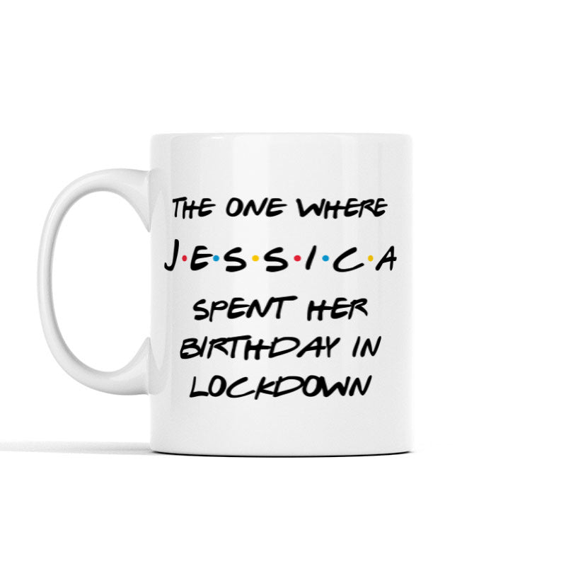 Personalized Birthday Gift The One Where Spent Birthday In