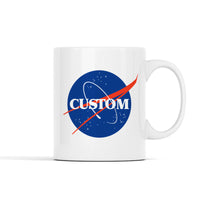 NASA Inspired Personalized Name Mug