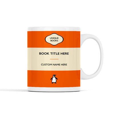 Personalized - Classic Vintage Book Lover Mug