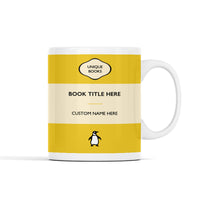 Personalized - Classic Vintage Book Lover Mug