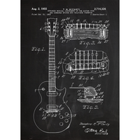 Gibson Les Paul Guitar Patent