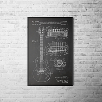 Gibson Les Paul Guitar Patent