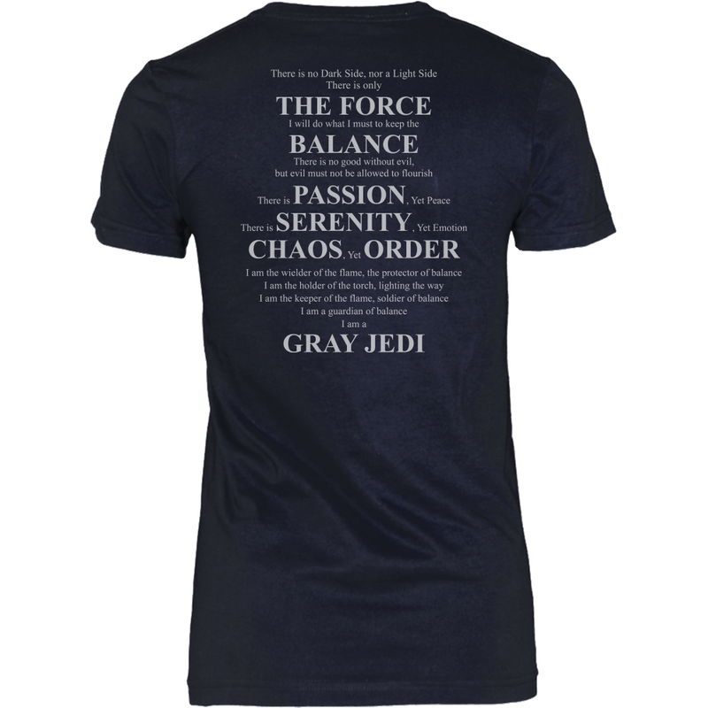 Grey jedi shirt shop