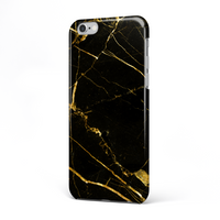 Black Gold Marble Phone Case