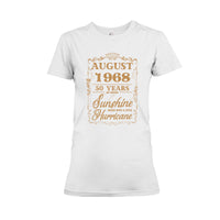 Custom Years Of Being Sunshine Mixed With A Little Hurricane - Personalized